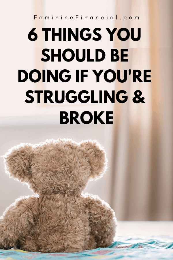 Are you Struggling and Broke? If you are living pay check to pay check or direct deposit to direct deposit there are things you should definitely be doing to fix your finances. Discover how to fix your finances and what you should be doing if you are broke and struggling. You can fix your finances if you focus on a few key personal finance strategies. #finance #personalfinance #fixyourfinances #womenfinance #financialfreedom #femininefinancial