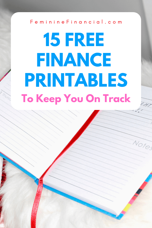 Get 15 Free Finance Printables that you can download and start using now absolutely free. This valuable list contains the best free finance planners, free finance binders, and free budgeting printables available. Start creating a budget, tracking your spending, building your emergency fund, and getting rid of debt using this free set of budgeting printables. #freeprintables #personalfinance #financeprintables #financeplanners #budgetbinders #femininefinance