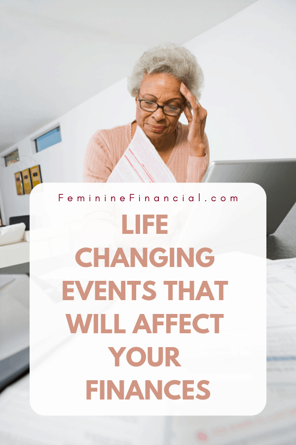 When planning and managing your finances you have to stop and think about the many factors affecting personal finance.  There are economic factors that affect finances as well as life changing events that will affect your finances. These factors that affect budgeting, saving, and investing must be considered to help you stay financially on track when they happen. #personalfinance #femininefinancial   