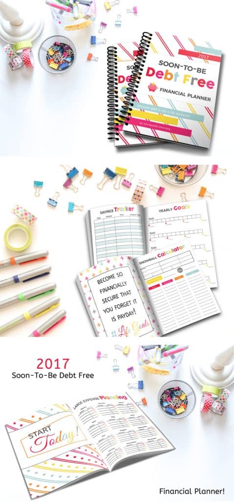 Free Finance Printables - Soon to be Debt Free Workbook by One Beautiful Home